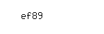Captcha: ef89