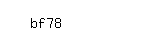 Captcha: bf78